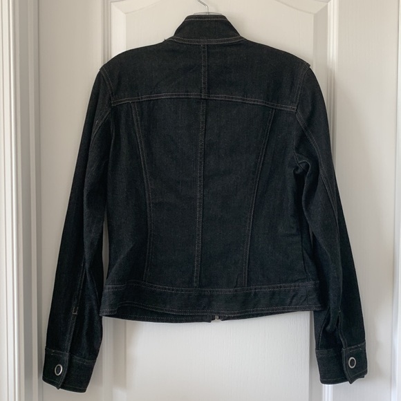CHICO’S Black Jean Jacket - Picture 12 of 16